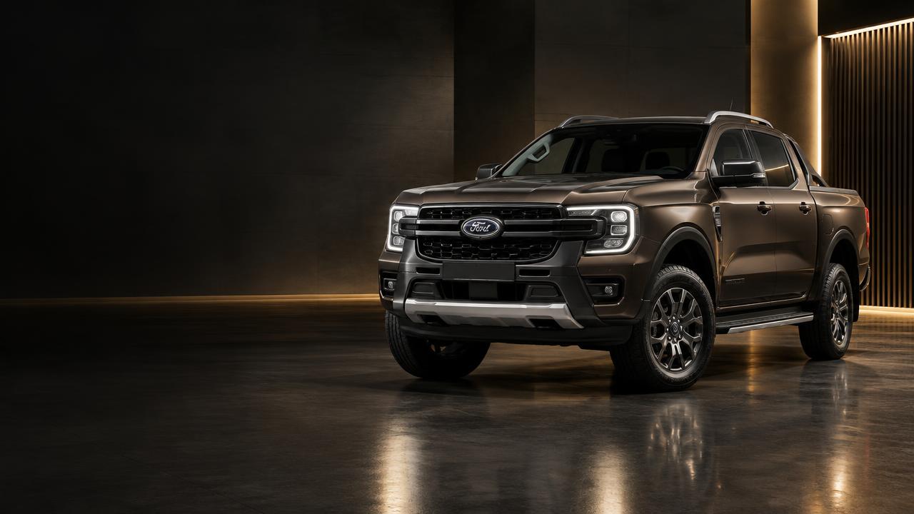 Ford Ranger em cenário automotivo premium